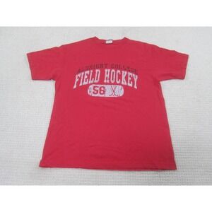 Albright College Field Hockey Shirt Mens Large Red CI Sport Graphic Tee Crewneck